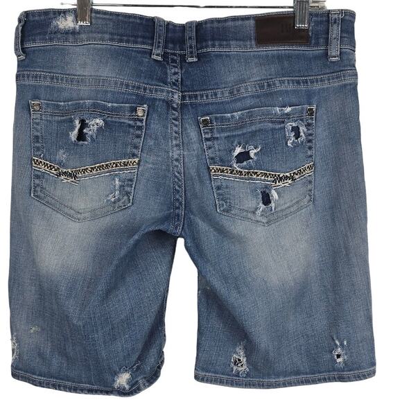 BKE Denim Jean Payton Women's Summer Shorts 30 - Picture 2 of 7
